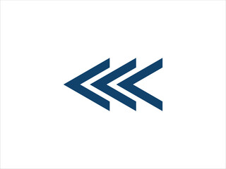 Directional arrow signs or icons set design