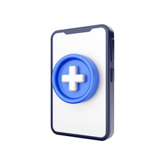 Obraz premium smartphone function 3d icon illustration