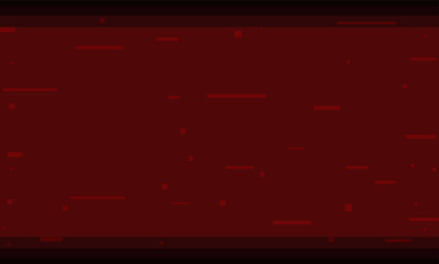 Obraz premium Red background template with pixels, Vector illustration