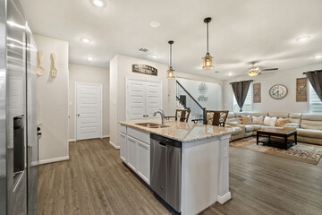 newly remodeled kitchen 