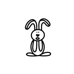 Easter bunny rabbit 