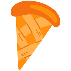 Obraz premium Pumpkin pie for thanksgiving 