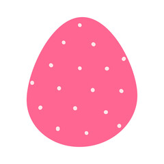 Silhouette of Easter egg