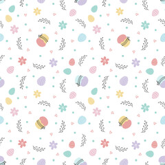 seamless pattern with eggs