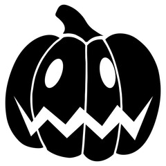 illustration of a halloween pumpkin