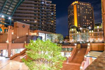 恵比寿ガーデンプレイスの夜景