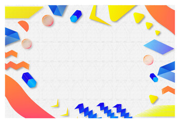 Abstrack Colorful Shape Background