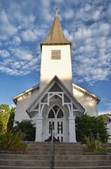 church in the village 