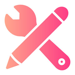 edit tools gradient icon