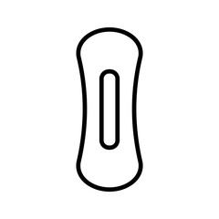 Sanitary pad icon. vector illustration