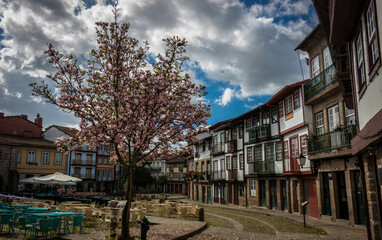 square of the old town of guimaraes
