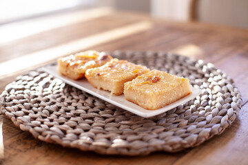 Cassava Cake Creamy Dessert