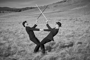fight of two gentlemen