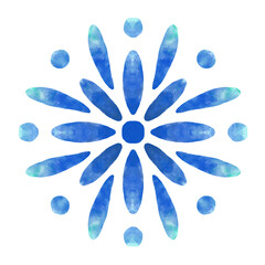 Xmas Snow Snowflake Blue Christmas Winter Flake - Transparent Background Snowflake Png