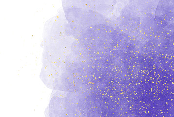 背景素材_水彩テクスチャ_紫