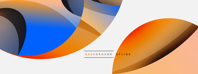 Original graphic wallpaper. Essential complex background. Movement concept composition vector illustration for wallpaper banner background or landing page