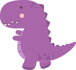 Dinosaur Animal Cartoon Character.