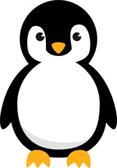 Penguin Animal Cartoon Character.