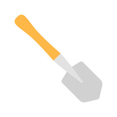 Shovel isolated on white background