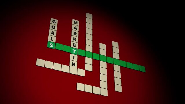 presentation of a scrabble game and discussion of sustainability in the business world