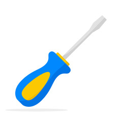 Screwdriver isolated on white background