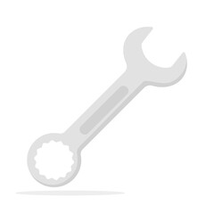 Spanner isolated on white background