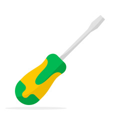 Screwdriver isolated on white background
