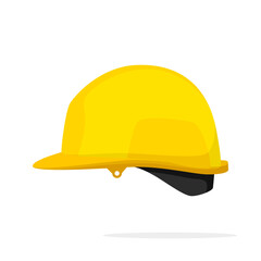 Fototapeta premium Safety helmet isolated on white background