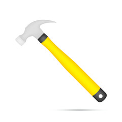 Hammer isolated on white background
