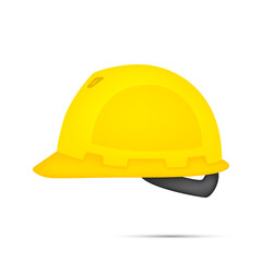Safety helmet isolated on white background