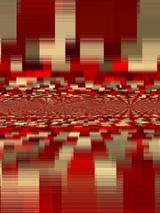 Fototapeta premium creative red and beige textured pattern