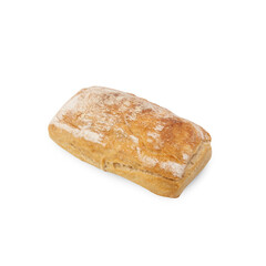 Ciabatta Bread cutout, Png file.