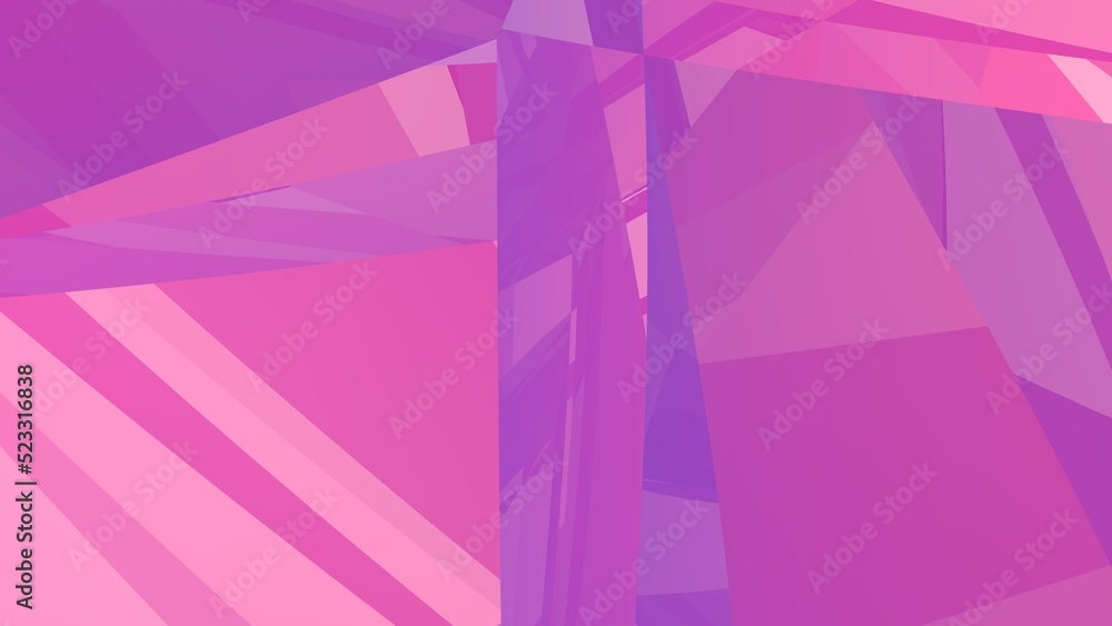 Poster abstract background of lines and gradients. color overflows. 3d rendering image.