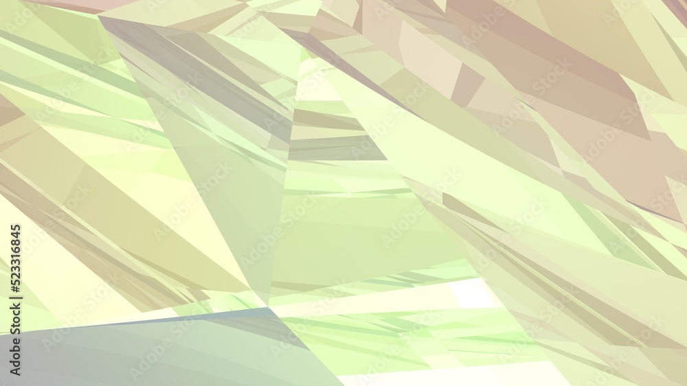 Poster abstract background of lines and gradients. color overflows. 3d rendering image.