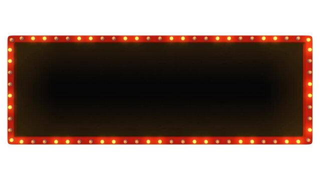 Frame and gold light polygon style on white background. 3d rendering
