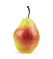 Pear on white background