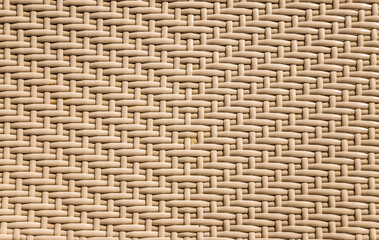 Wicker faux rattan pattern as background.Rattan texture.