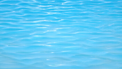 Blue water at sea background.
