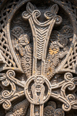 ancient sacred religious stones-khachkars in Armenia