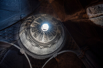 ancient sacred religious stones-khachkars in Armenia