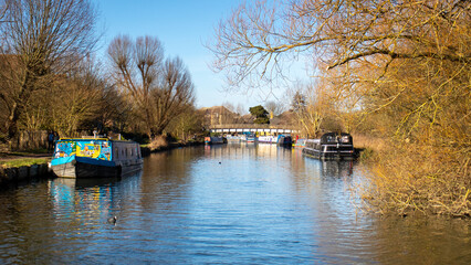 Ware, Hertfordshire, 30th of January 2022: Ware Bridge