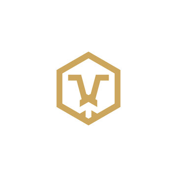 Lion King Abstract Logo