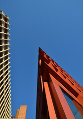 pointe d' immeuble et architecture 