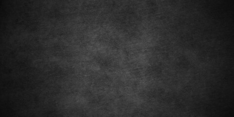 Obraz na płótnie Canvas Blackchalk board and Black stone concrete grunge bacdrop texture background anthracite panorama. Panorama dark grey black slate background or texture. 