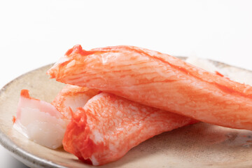 かにかま　カニ風味かまぼこ