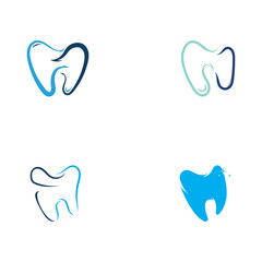 Dental logo Template vector illustration