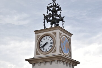 Fototapeta na wymiar Torre reloj puerto de tarragona 