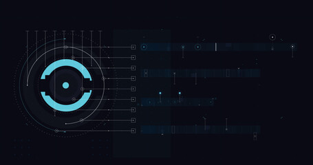 HUD FUI template for widescreen without text 005