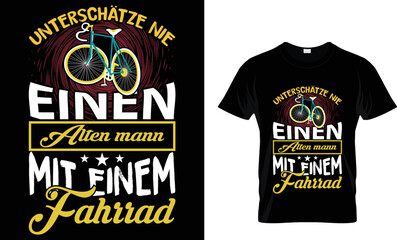 Obraz premium unterschatze nie einen mit einen...T-shirt 