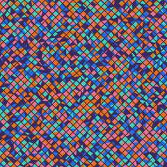 Color Rhombus tile tessellation pattern illustration